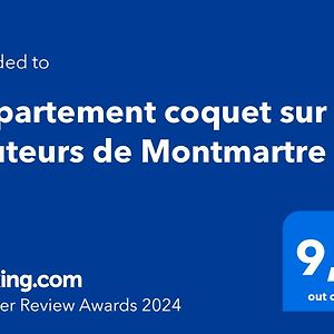 Appartement Coquet Sur Les Hauteurs De Montmartre
